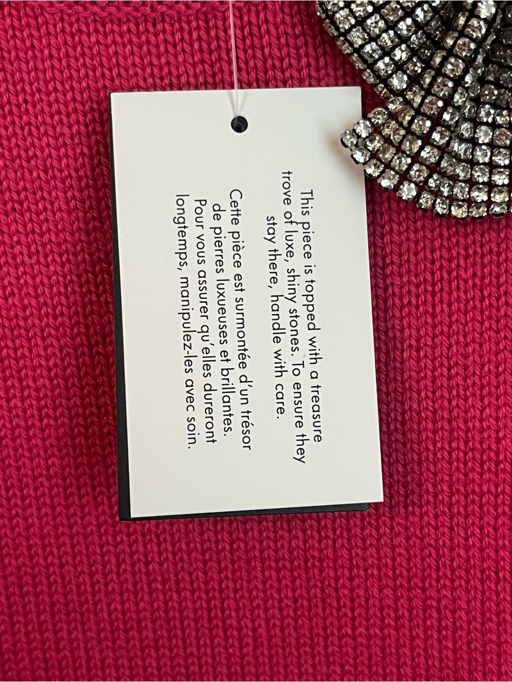 kate Spade New York Embellished Bow Sweater - Picture 5 of 5